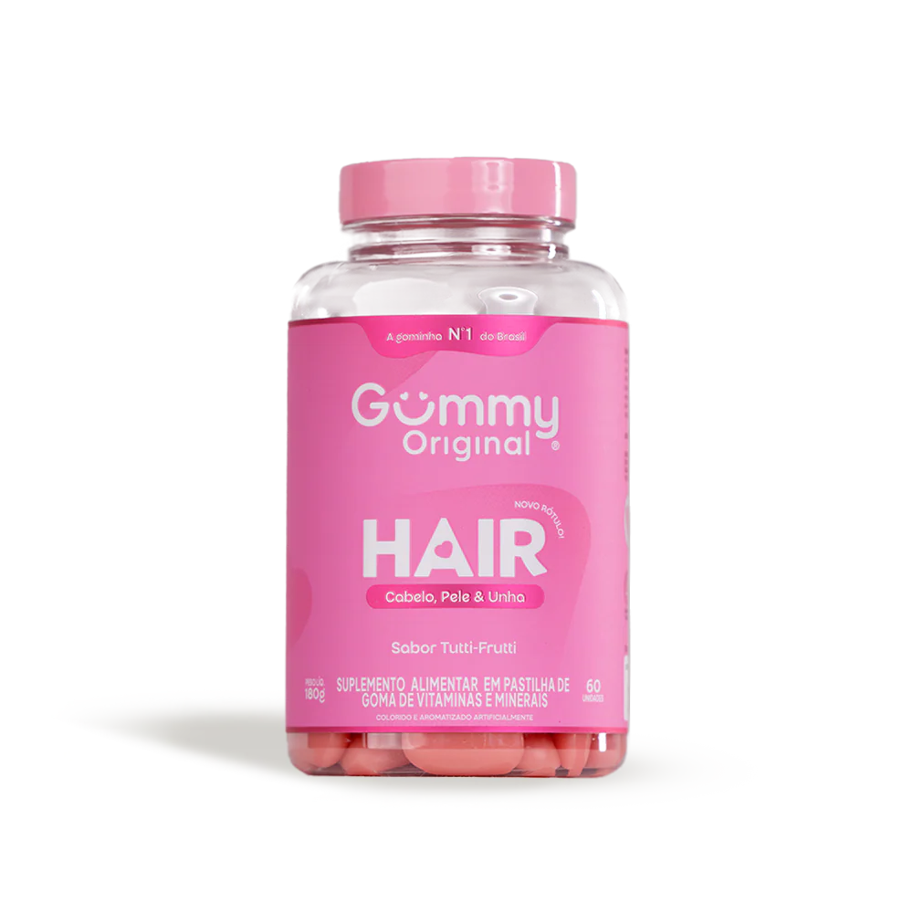 Gummy Hair Tutti-Frutti - pote de 180g