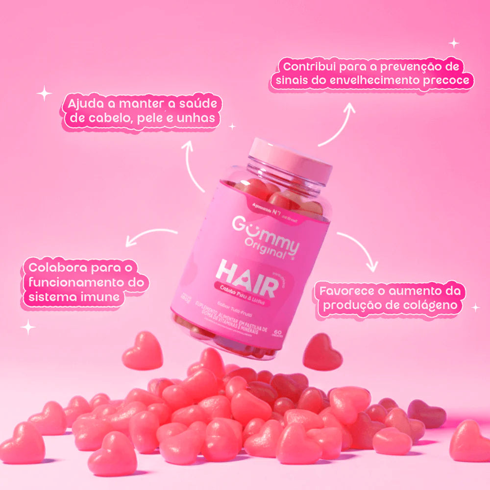 Benefícios do Gummy Hair
